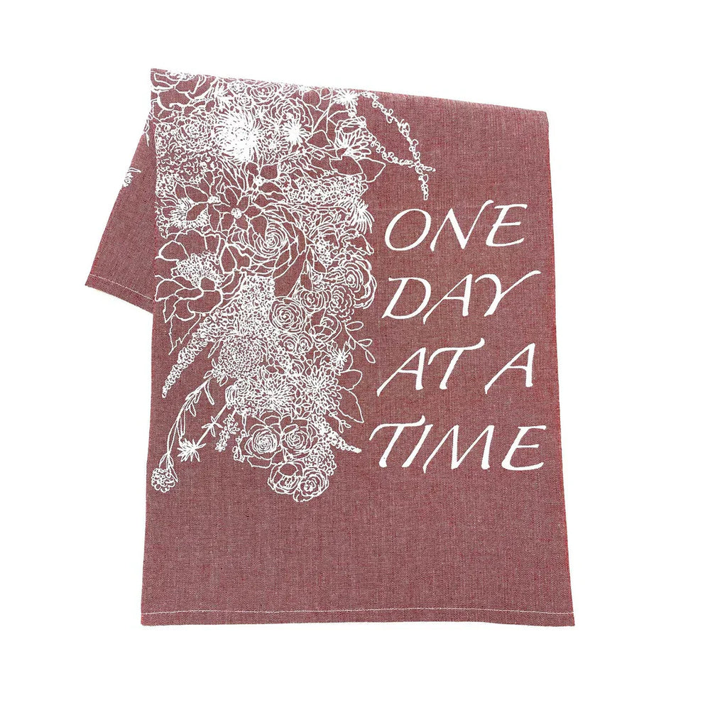 One Day At A Time Kitchen Towel