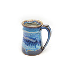 Large Blue Tea or Coffee Stein
