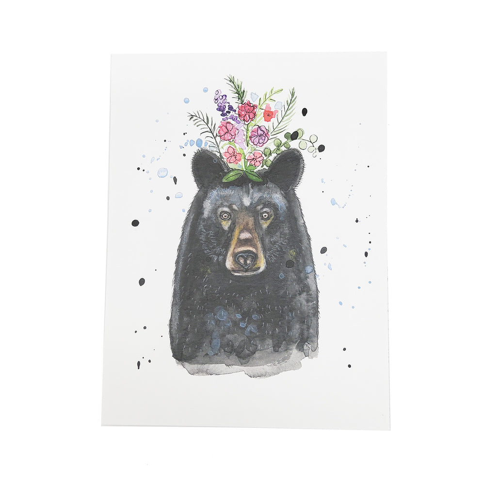 "Black Bear" Print 11 X 14