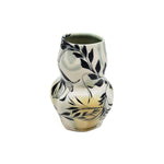 Floral Design Pear Shaped Vase