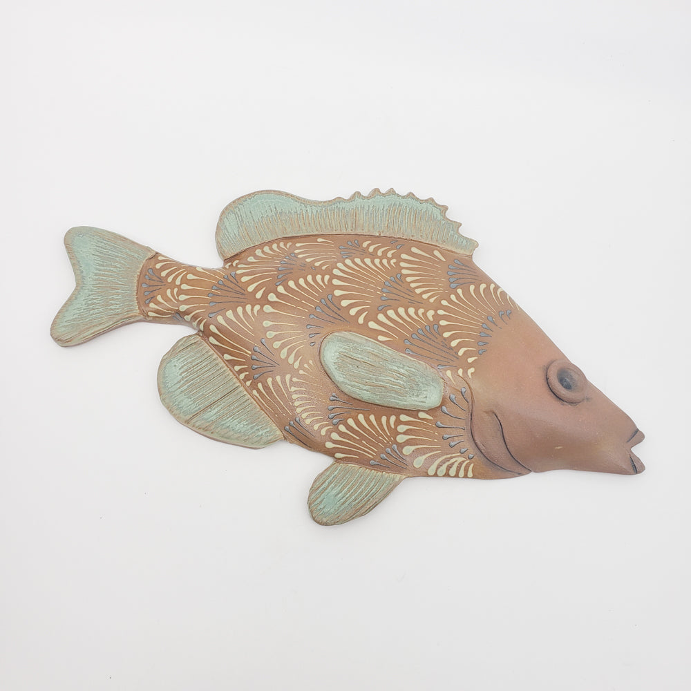 Ceramic Fish Wall Hanging