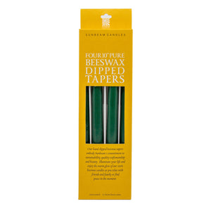 Tapers 10" Case of 4 HUNTER GREEN