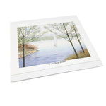 "Cayuga Spring Shorline" Mini Print