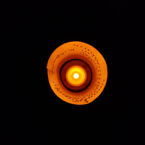 Blue and Green Floral Lantern