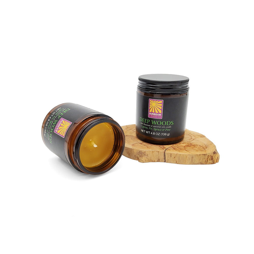 Deep Woods Glass Candle