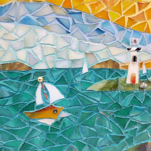 Lake Diver Mosaic