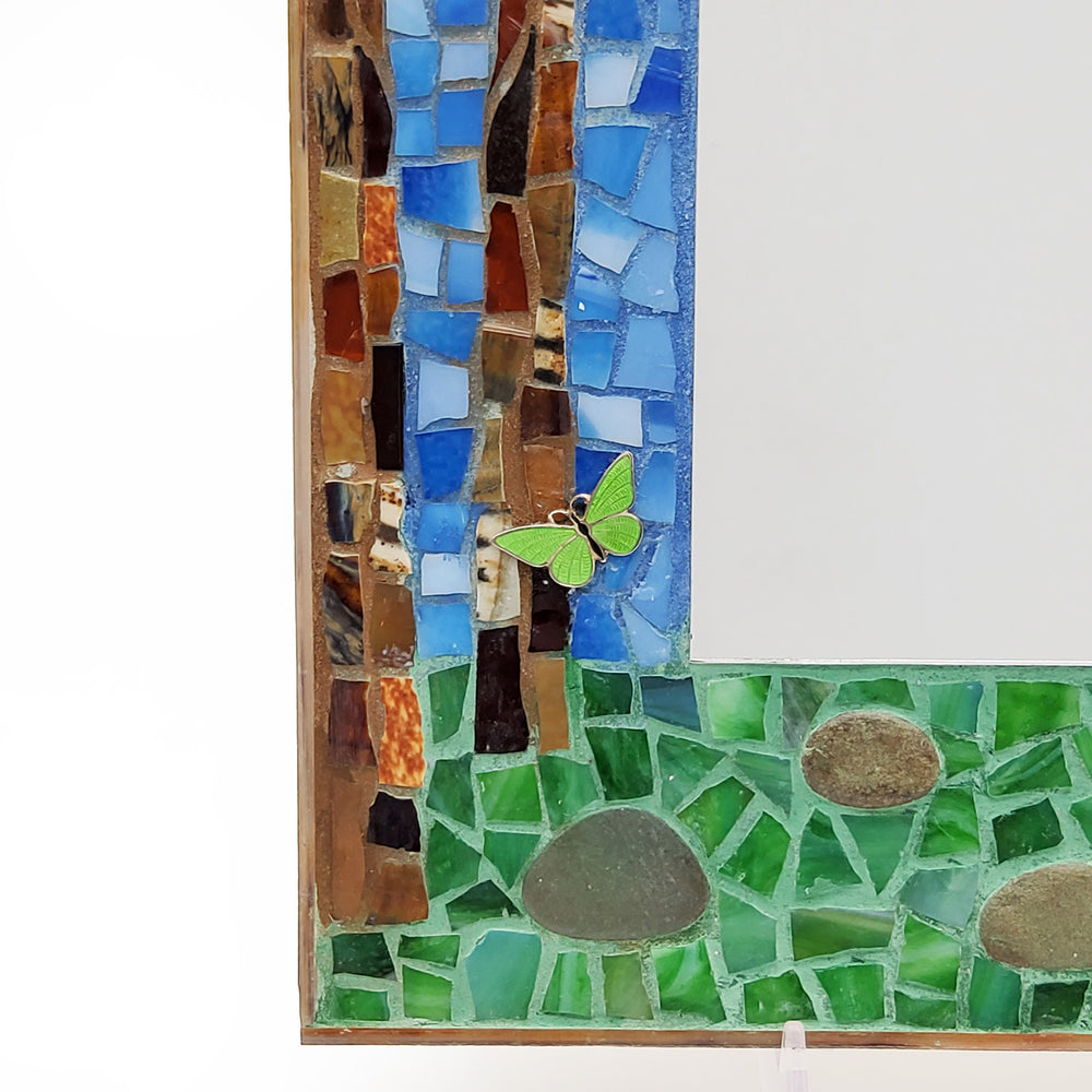 Into the Woods Mosaic Mirror