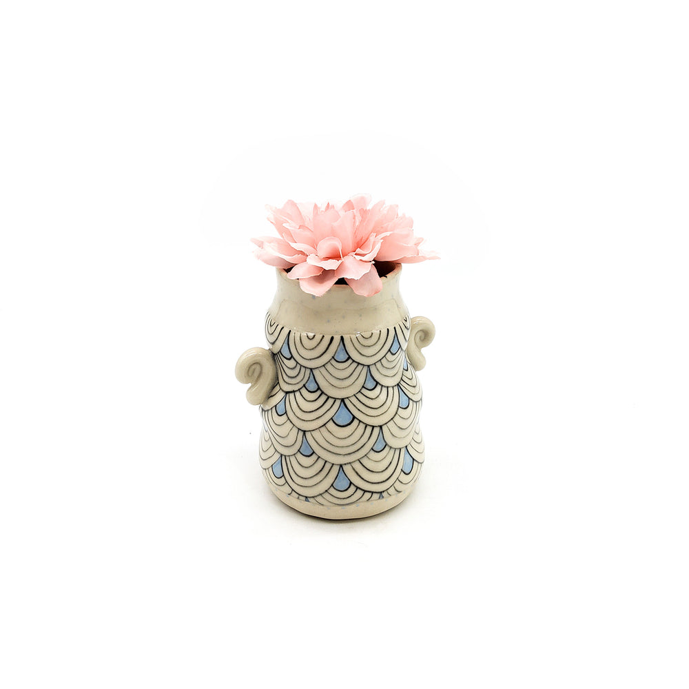 Baby Blue Bud Vase