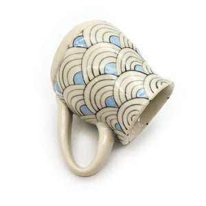 Small Baby Blue Slouchy Mug