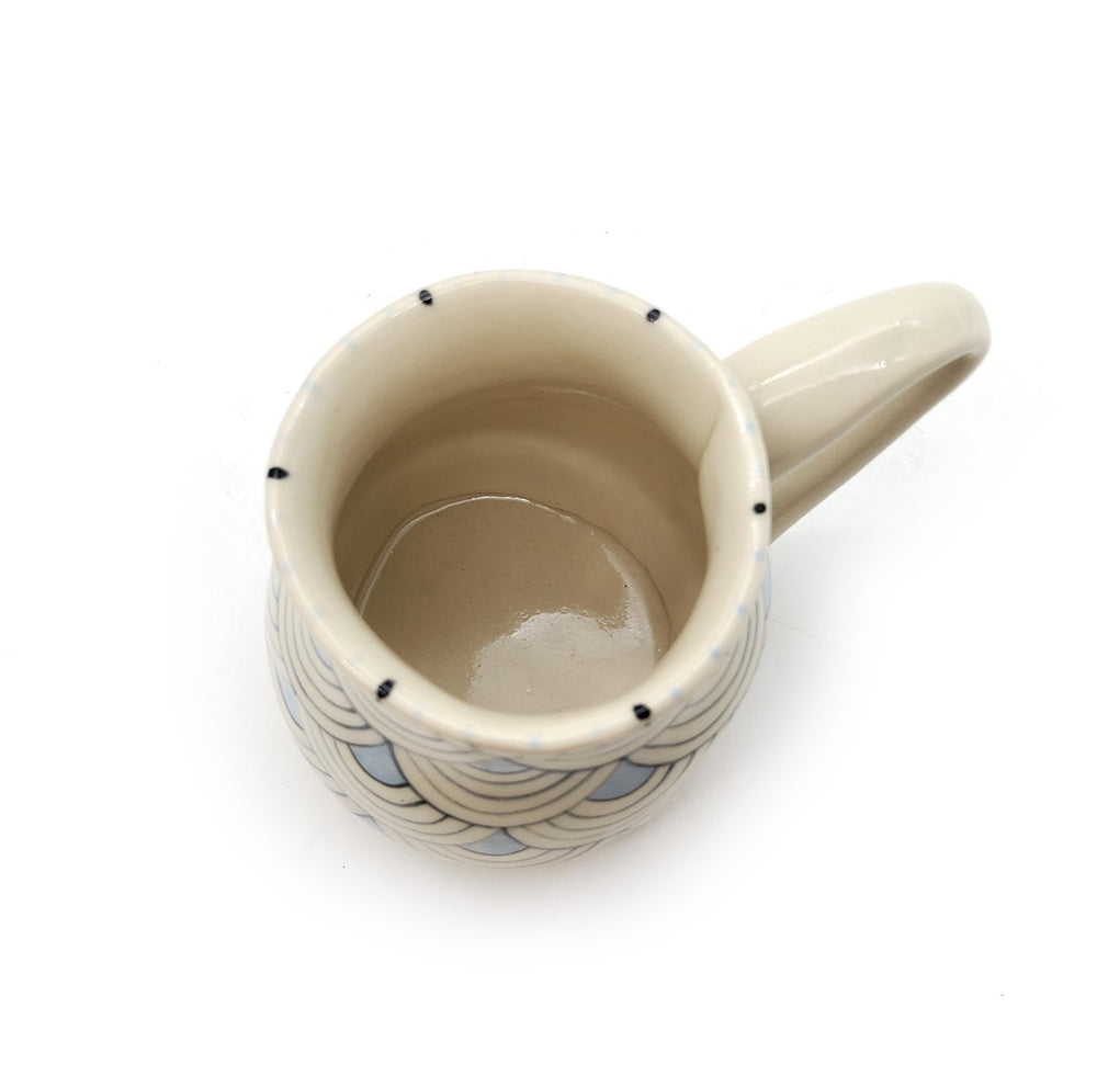 Small Baby Blue Slouchy Mug