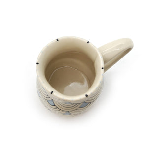 Small Baby Blue Slouchy Mug