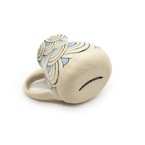 Small Baby Blue Slouchy Mug
