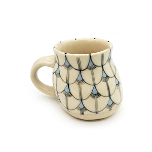 Small Baby Blue Slouchy Mug
