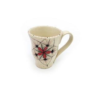 Red Mandala Tall Mug