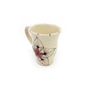 Red Mandala Tall Mug