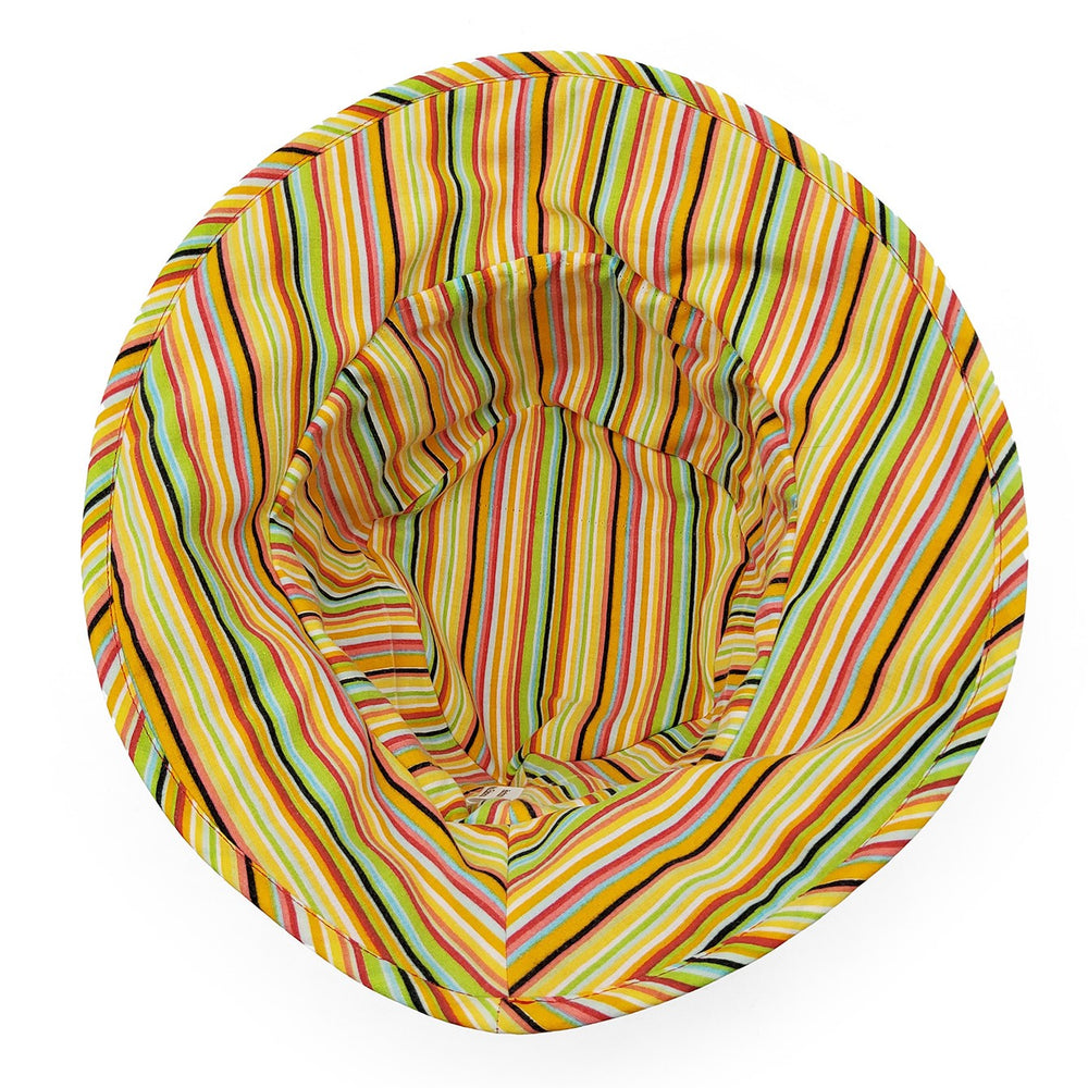 Color Block Vintage Quilt Bucket Hat