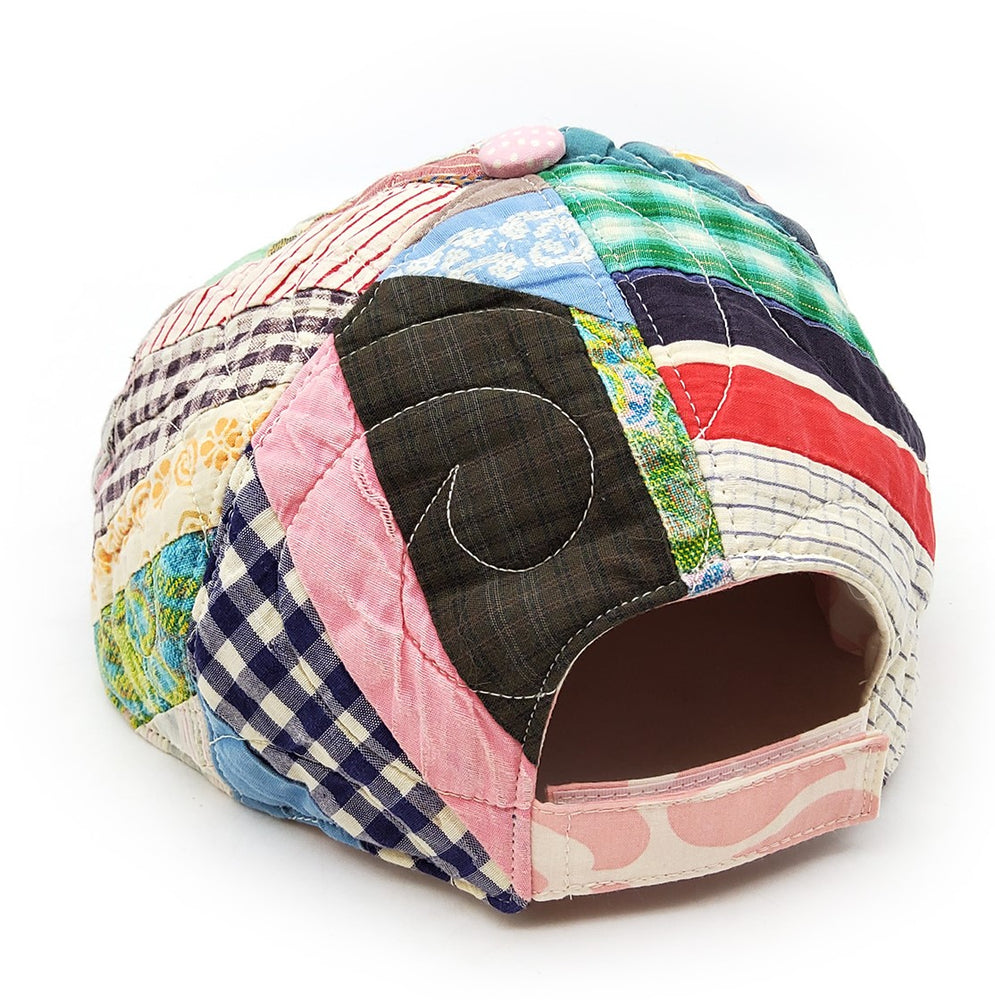 Vintage Quilt Baseball Cap - Large