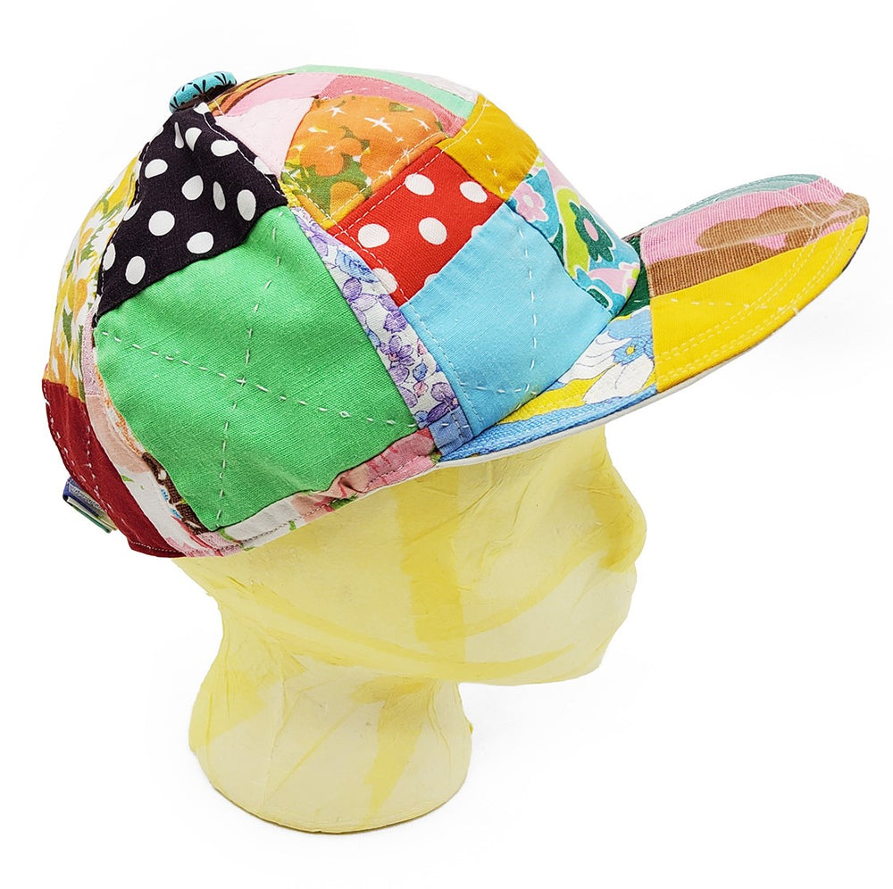 Vintage Quilt Baseball Cap - Medium