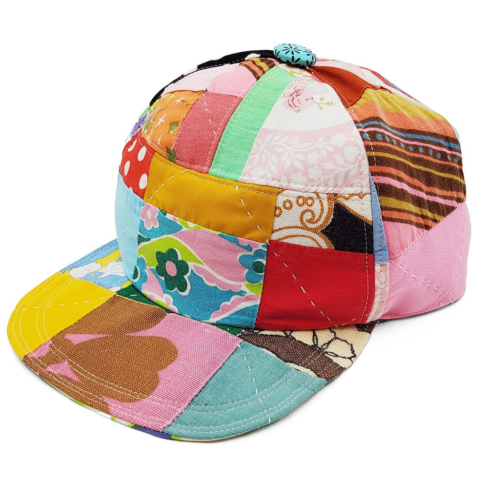 Vintage Quilt Baseball Cap - Medium