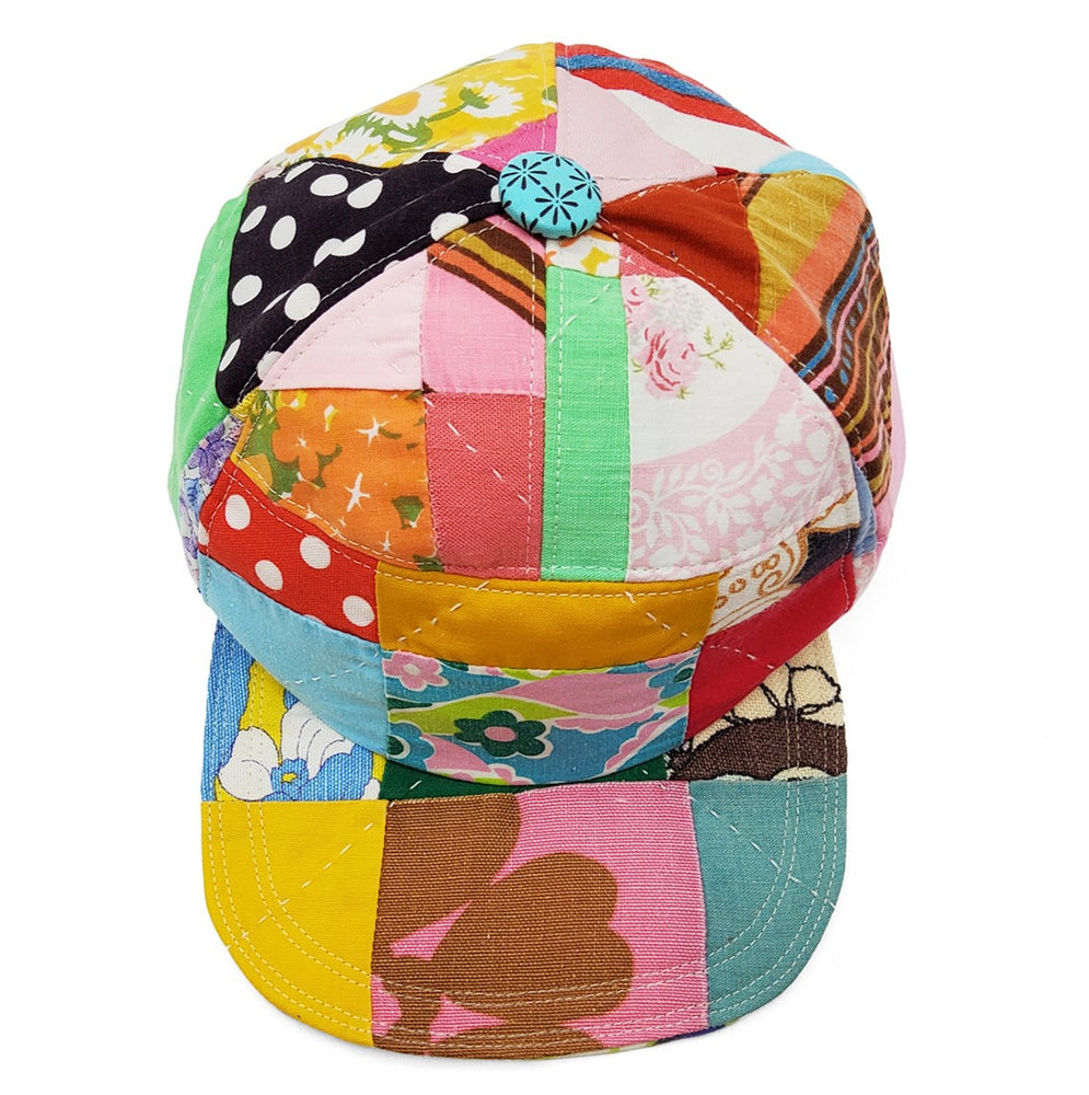 Vintage Quilt Baseball Cap - Medium
