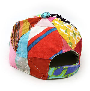 Vintage Quilt Baseball Cap - Medium