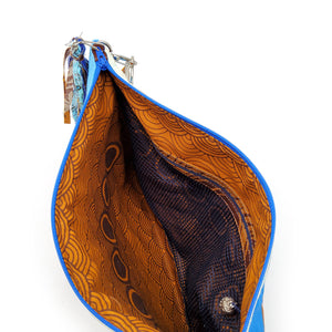 Vintage Fabric Portfolio Clutch