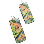 Cliffside Hamlet Watercolor Earrings