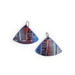 City Windows Triangle Earrings