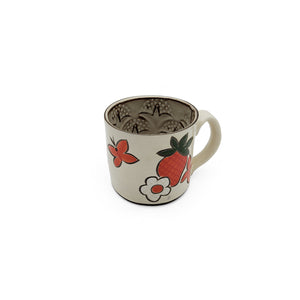 Strawberry Painted Mug
