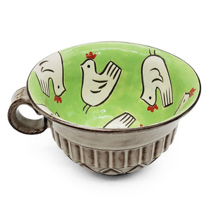 Chicken Pattern Soup Mug