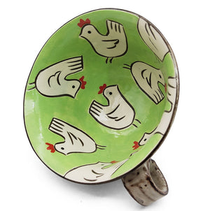 Chicken Pattern Soup Mug