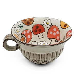Fungi & Flowers Soup Mug