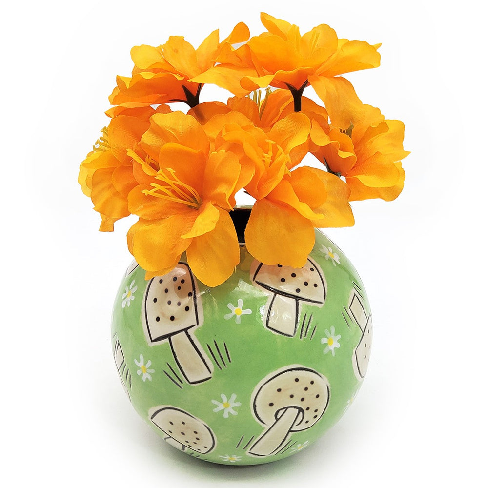 Mushroom Bomb Vase