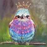 "Sophia the Lilac-Breasted Rolle 11 X 14