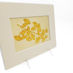 Ginkgo Yellow Horizontal Print
