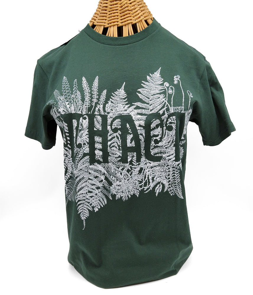 "Ithaca" Green Botanical Shirt
