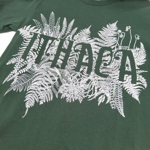 "Ithaca" Green Botanical Shirt
