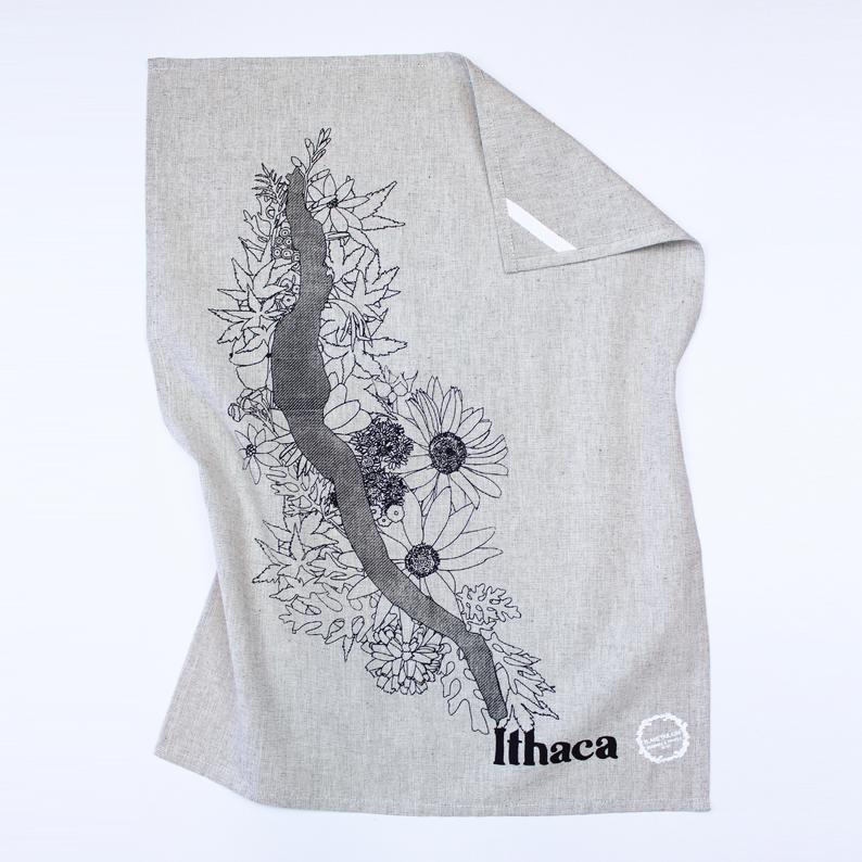 Ithaca Cayuga Lake Kitchen Towel