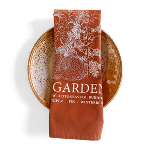 "Winter Garden" Kitchen Towel