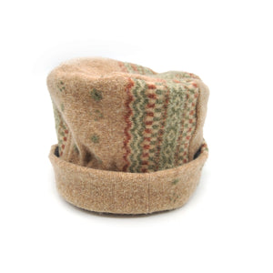 Earth Tones Pillbox Hat