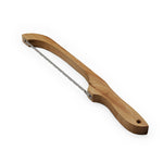 Oak Wood Bread Knife
