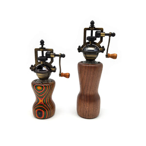 Colorful Antique Peppermill Sm