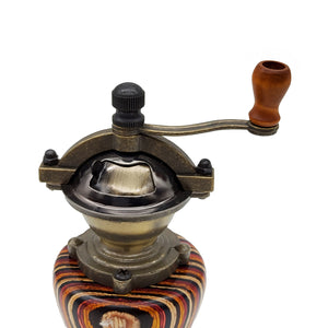 Colorful Antique Peppermill Sm