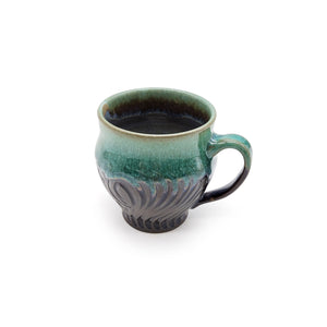 Blue Dream Carved Mug