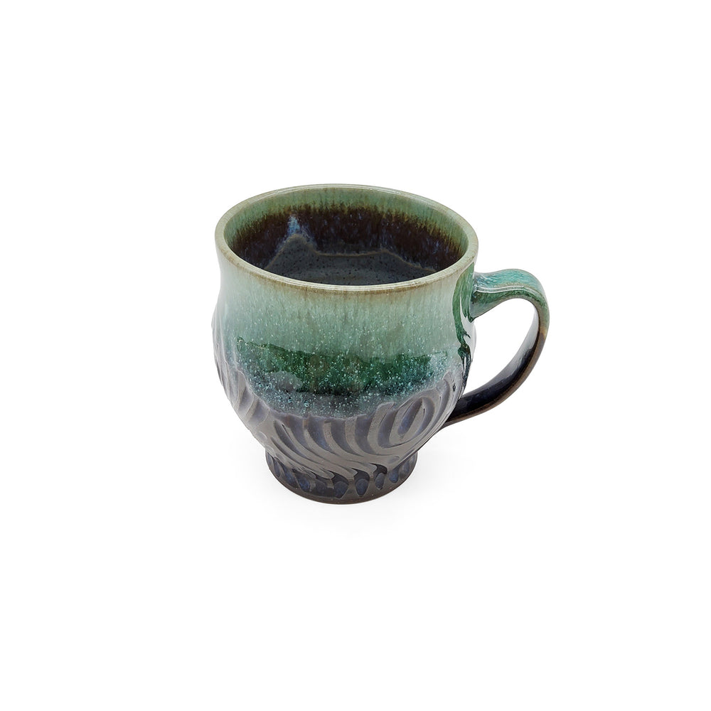 Blue Dream Carved Mug
