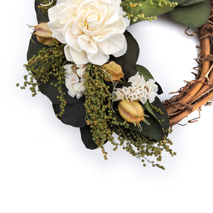 Small Eucalyptus Grapevine Wreath