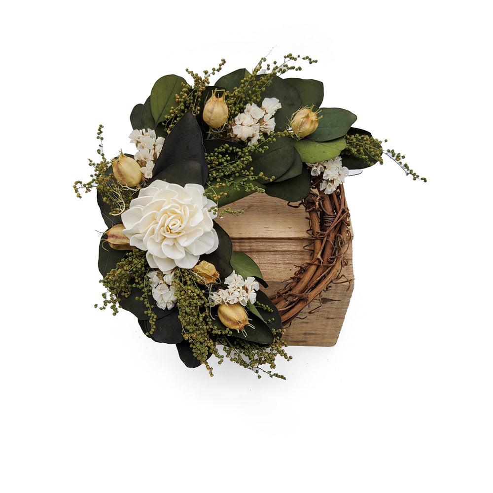 Small Eucalyptus Grapevine Wreath