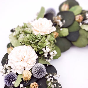 Wreath Twig Crescent