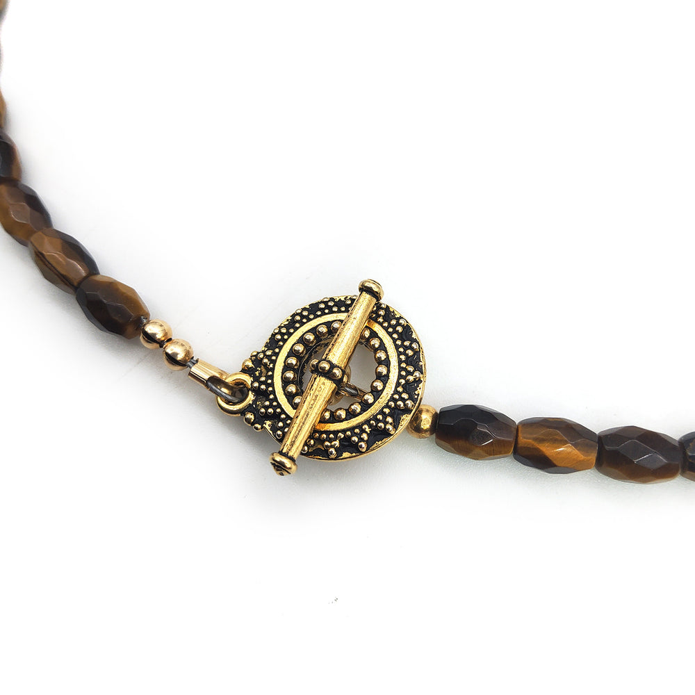 Celestial Spheres Glass Beaded Necklace
