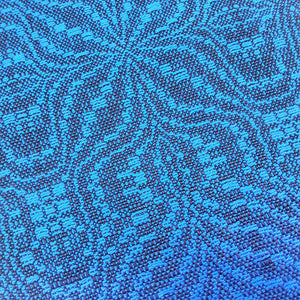 Blue & Black Tencel Scarf
